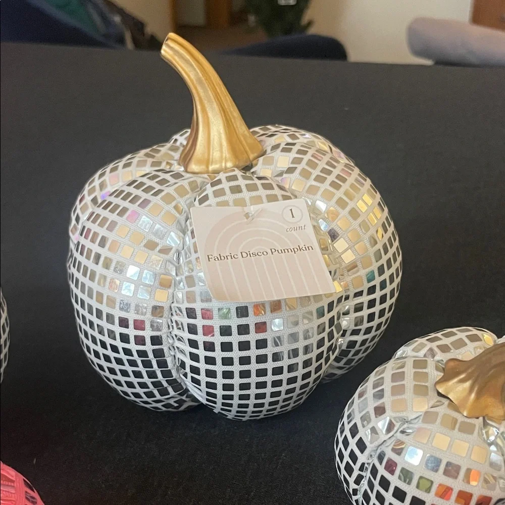 Colorful Decorative Pumpkins Set - Picture 3 of 3